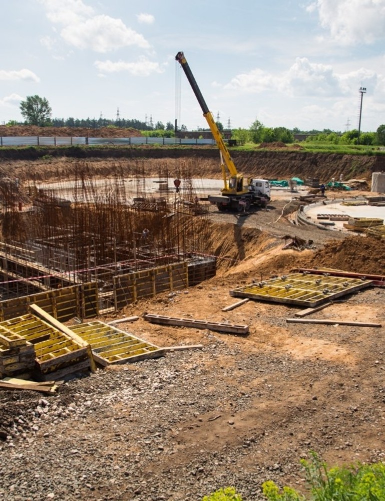 Строительство очистных сооружений